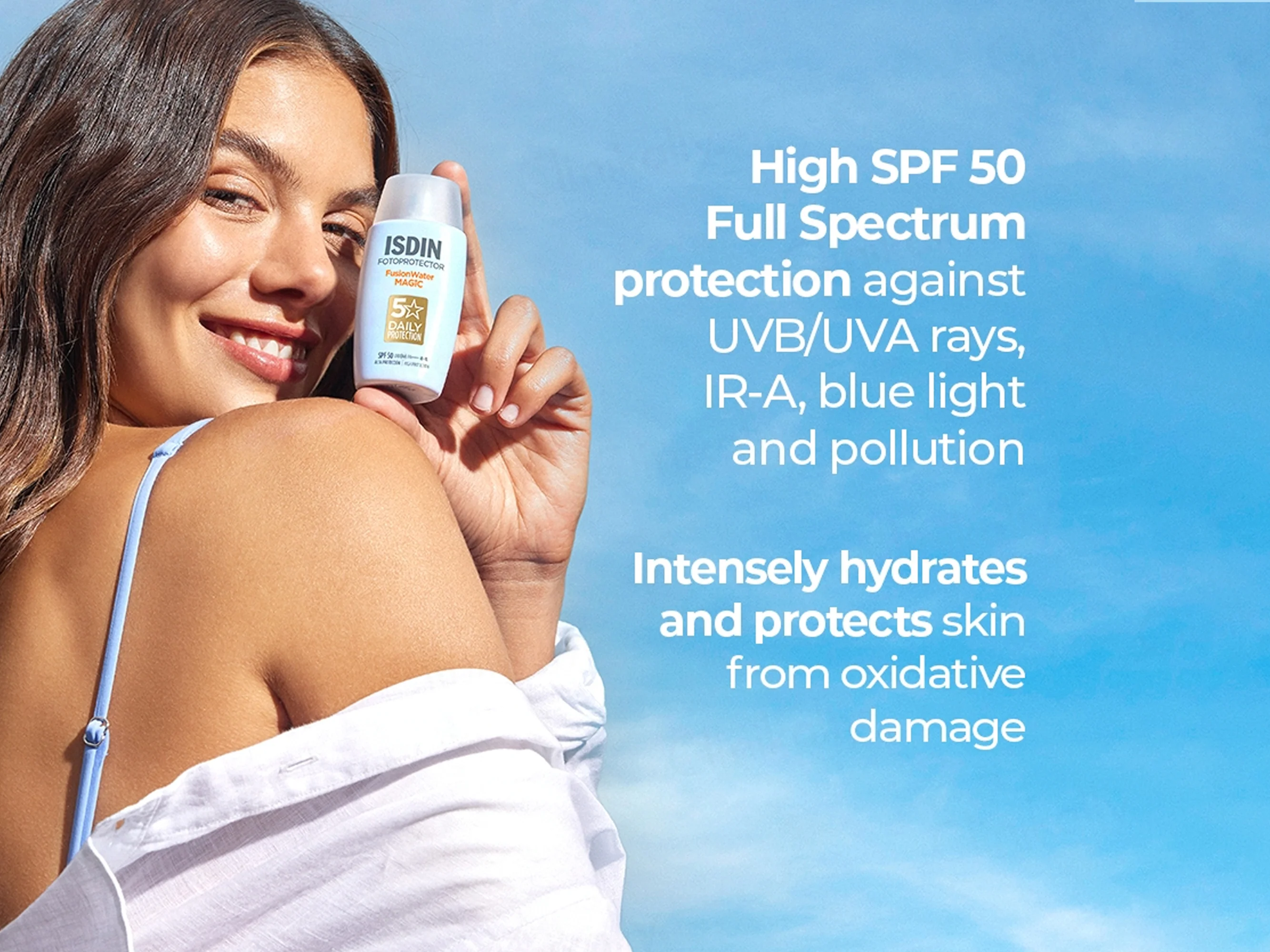 ISDIN Fotoprotector Fusion Water Magic Sunscreen SPF 50 PA++++ - Image 4