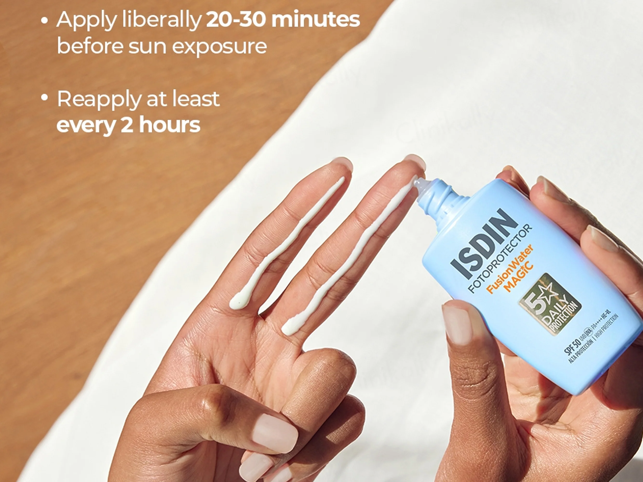 ISDIN Fotoprotector Fusion Water Magic Sunscreen SPF 50 PA++++ - Image 7