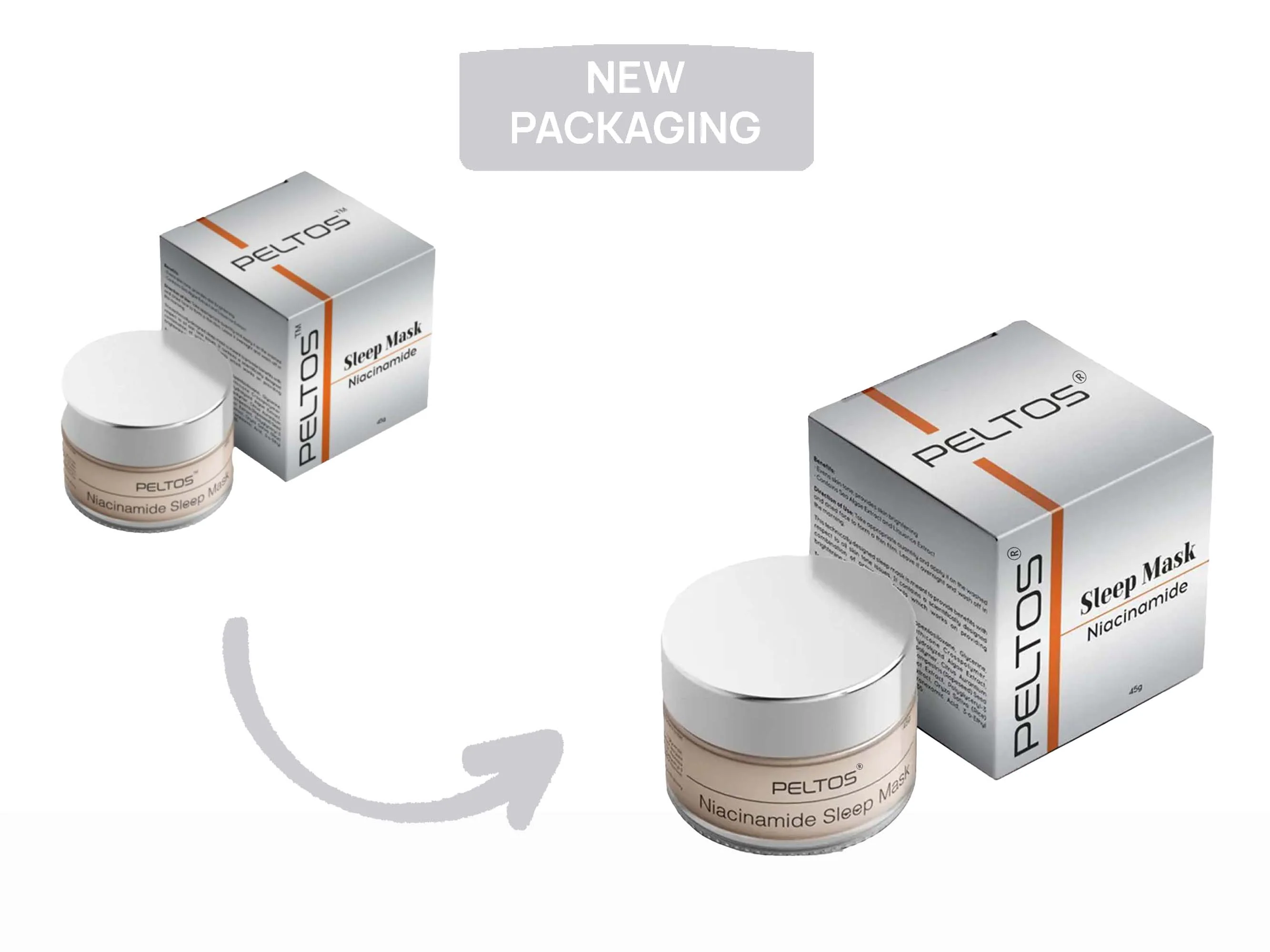 Peltos Niacinamide Sleep Mask - Image 3