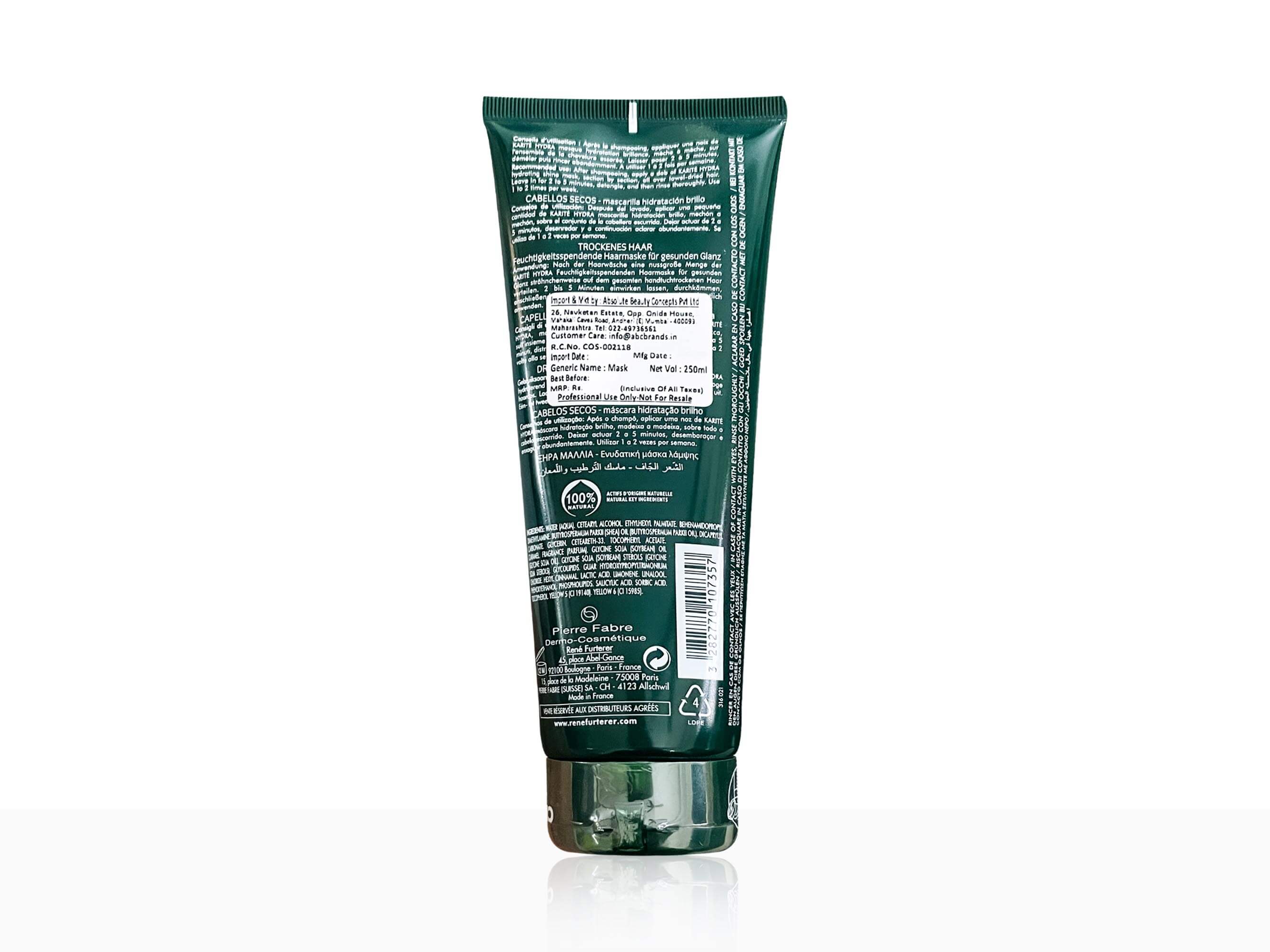 Rene Furterer Karite Hydra Hydrating Shine Mask - Image 4