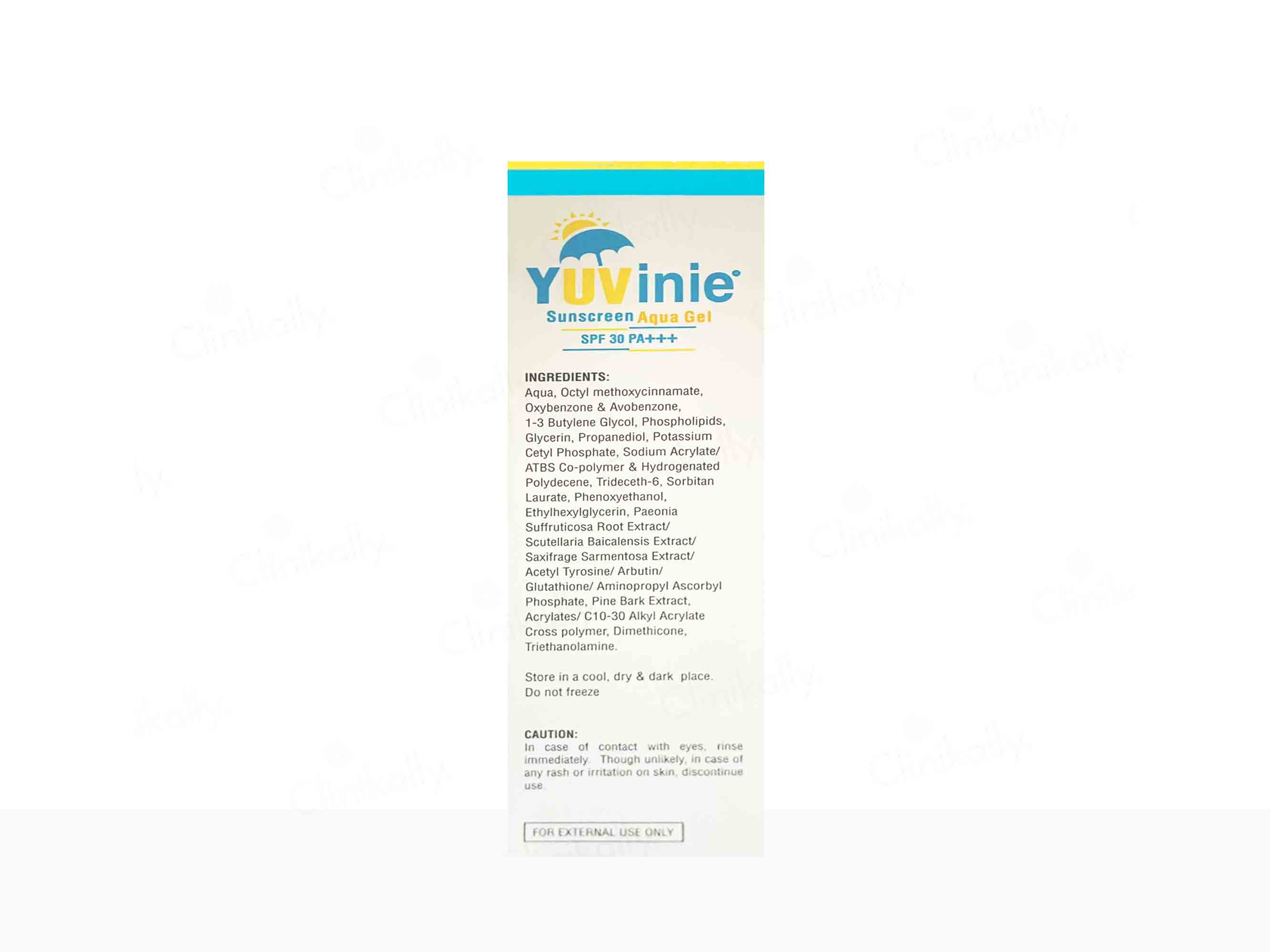 Yuvinie Sunscreen Aqua Gel SPF 30 PA+++ - Image 5